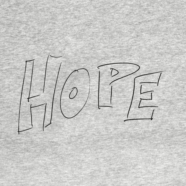 Hope - Richard Speight Jr. Handwriting - black font by MeowOrNever